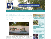 Tablet Screenshot of hopitalkeurmassar.com